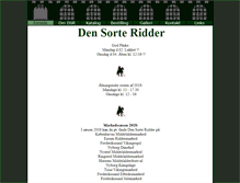 Tablet Screenshot of densorteridder.dk